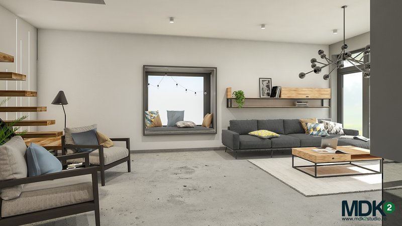 MDK2 Studio - Interior design 3D, concept, rendering, Bucuresti